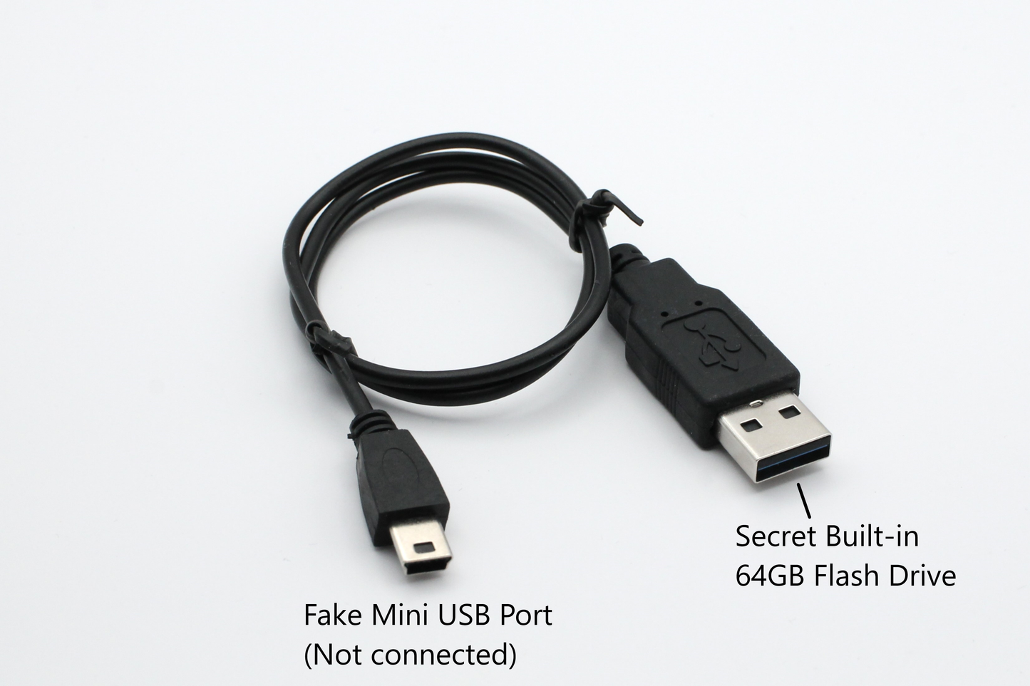 StealthDrive: The Secret Hidden USB Drive (64GB)