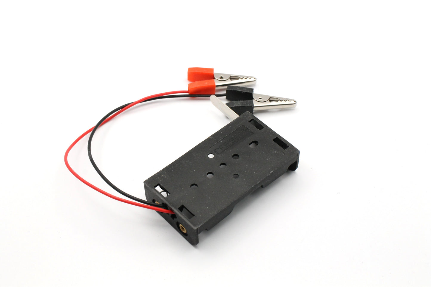 2 x AA Battery Holder with Alligator Clip Leads