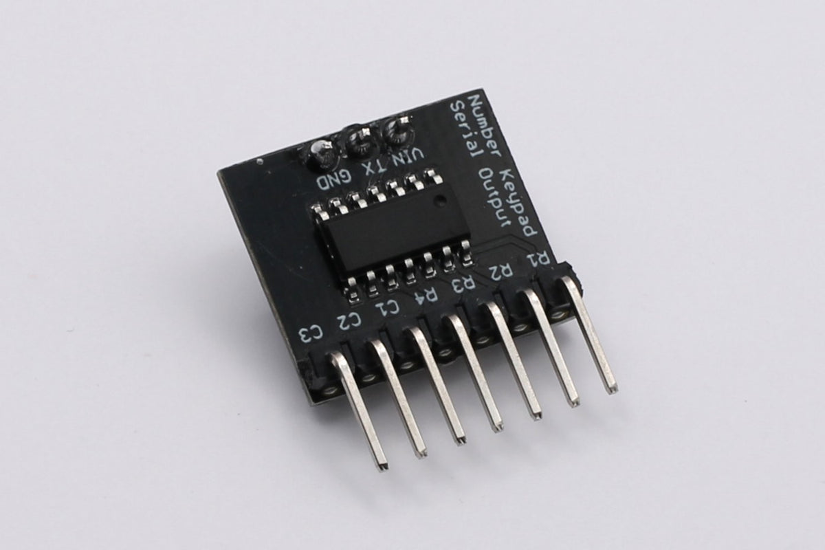Uart Keypad Module Numerical Flexible Keypad Matrix UART Serial Out – Questwise Ventures