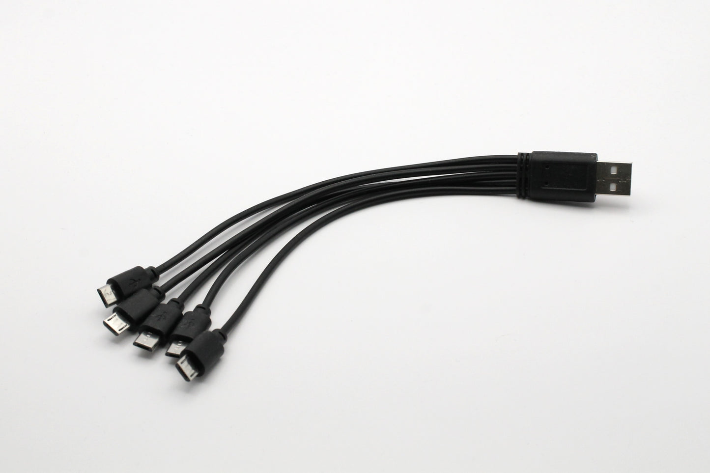 5-in-1 USB to Micro-USB Power Splitter Cable