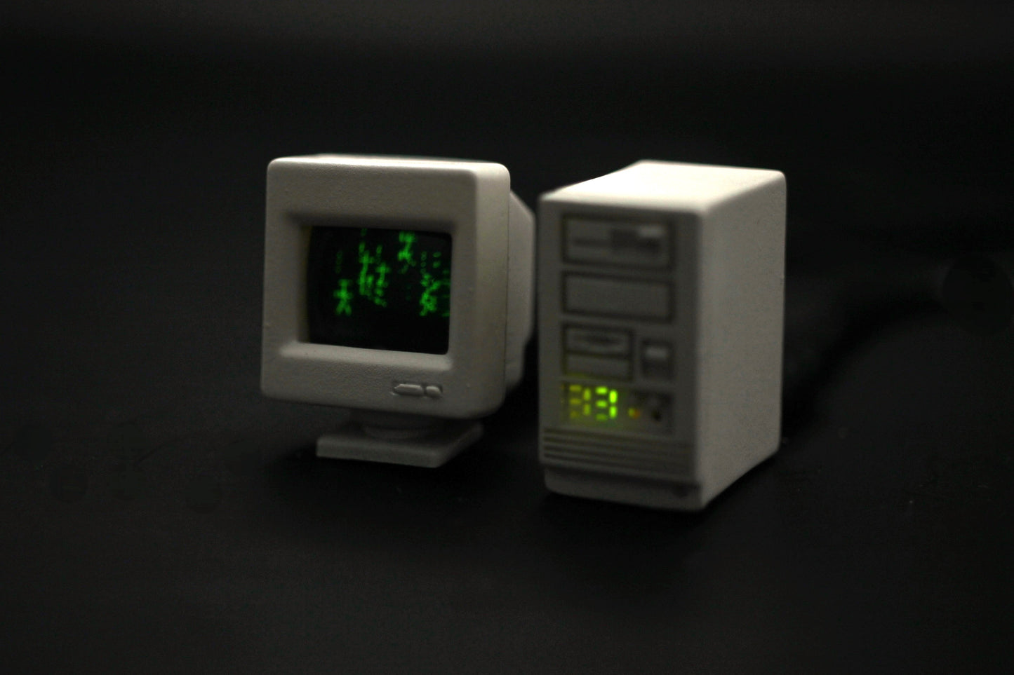 Miniature Hacker Terminal + Retro Tower Bundle