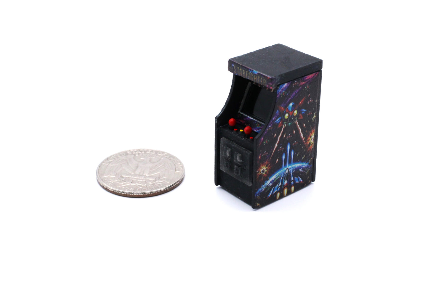 StarFighter 1:64 Miniature Retro Arcade Decoration