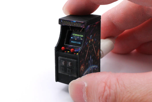 StarFighter 1:64 Miniature Retro Arcade Decoration