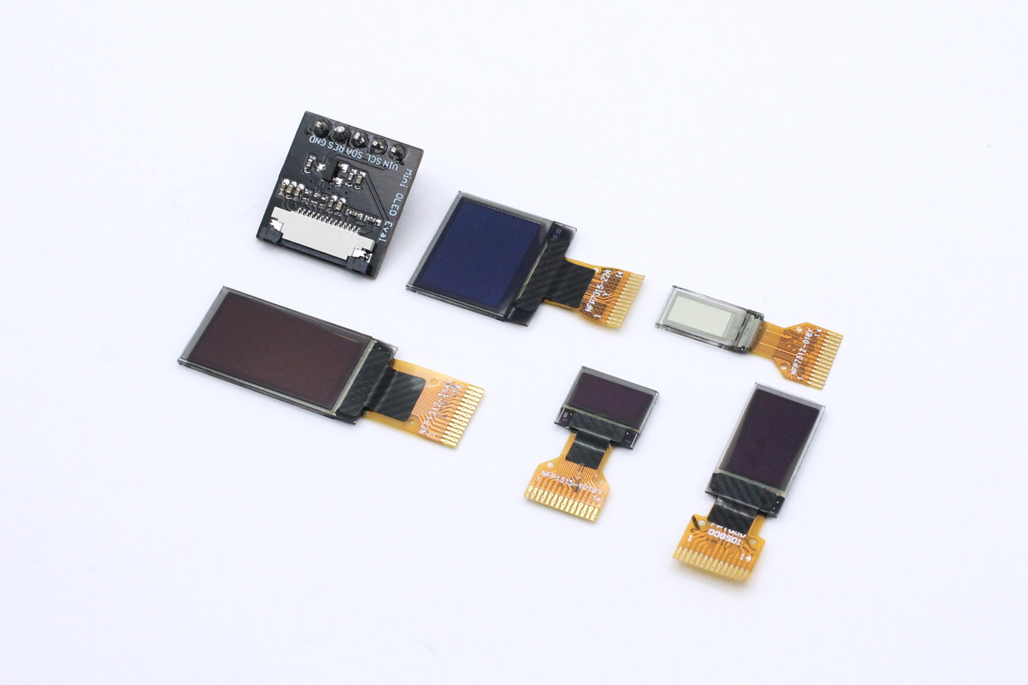 Miniature 14-Pin I2C OLED Evaluation Board Bundle
