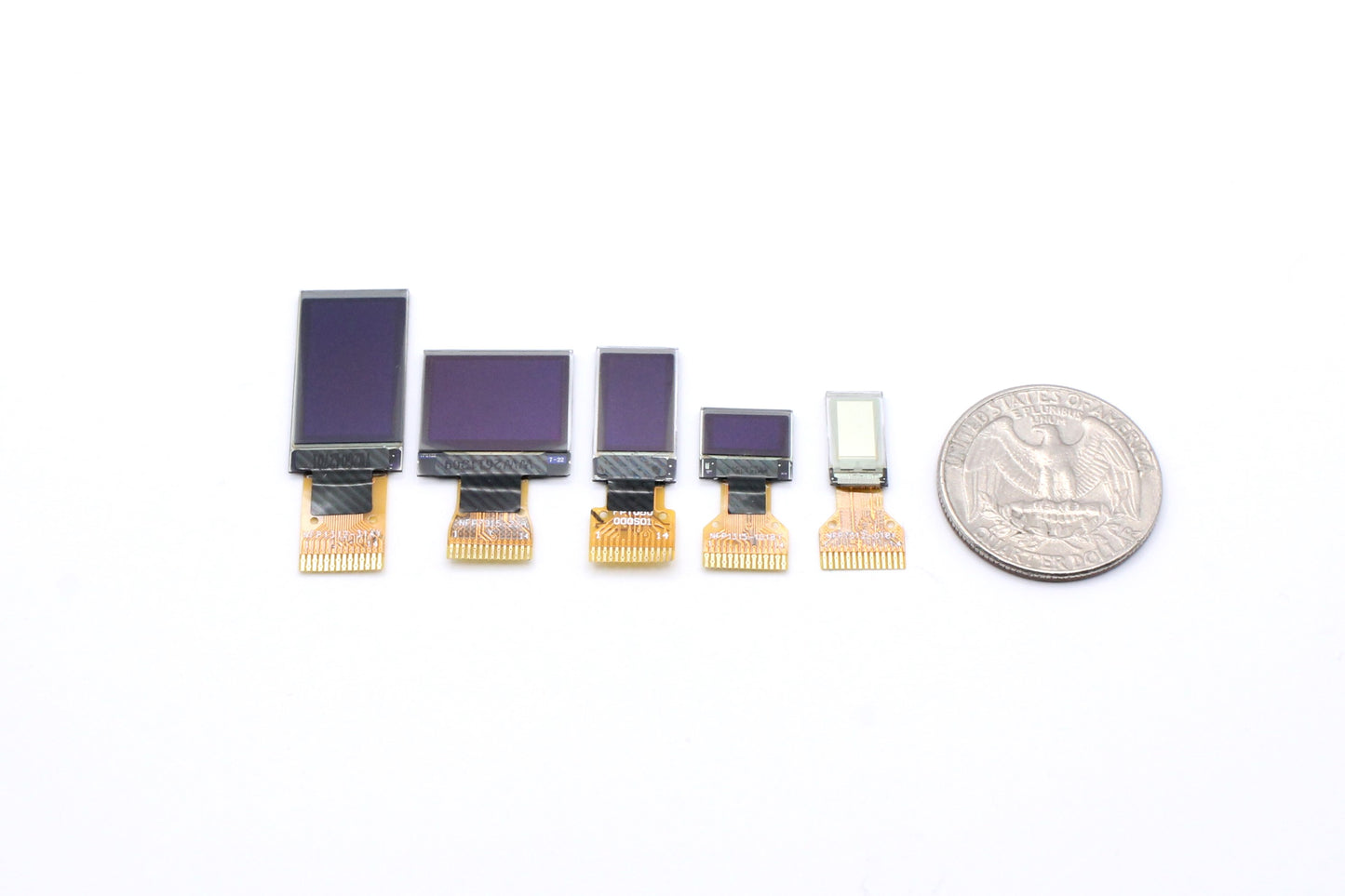 Miniature 14-Pin I2C OLED Evaluation Board Bundle